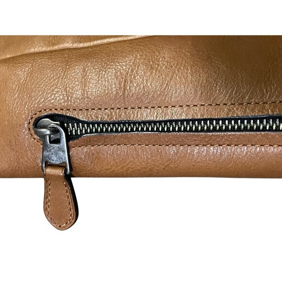 Coach Leather Backpack Used Brown Unisex - Picture 16 of 16